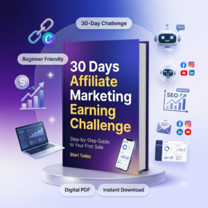 30 Days Affiliate Marketing Earning Challenge